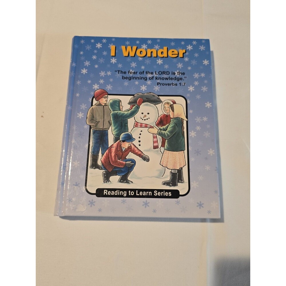 I Wonder Reading to Learn Series First Grade Reader Ruth K. Hobbs Learn to Read